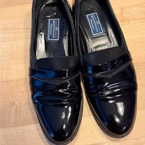 Men’s Bostonian Black Patient Leather Formal Shoes